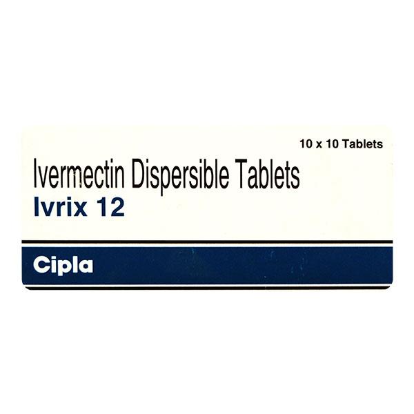 IVRIX 12 Dispersible Tablet 10's Price, Uses, Side effects, Substitutes ...