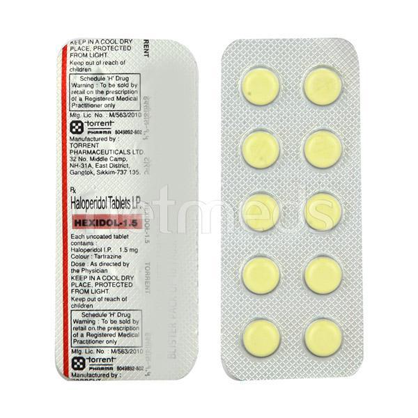 Hexidol 1.5mg Tablet 10'S - Price, Uses, Side Effects, and Substitutes ...
