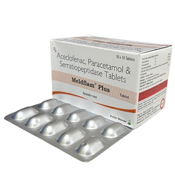 MELDFLAM PLUS Tablet 10's Price, Uses, Side effects, Substitutes | Netmeds