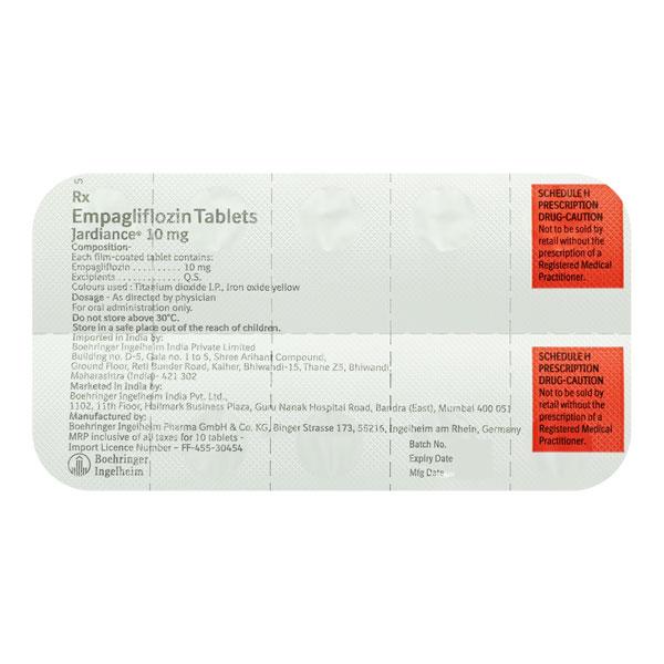 jardiance 10 mg tablet