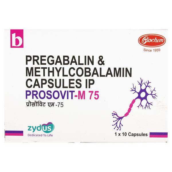 PROSOVIT M 75 Capsule 10's Price, Uses, Side effects, Substitutes | Netmeds