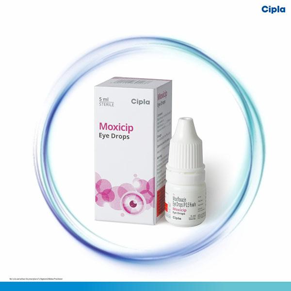 Moxicip Eye Drops 5ml - Price, Uses, Side Effects | Netmeds