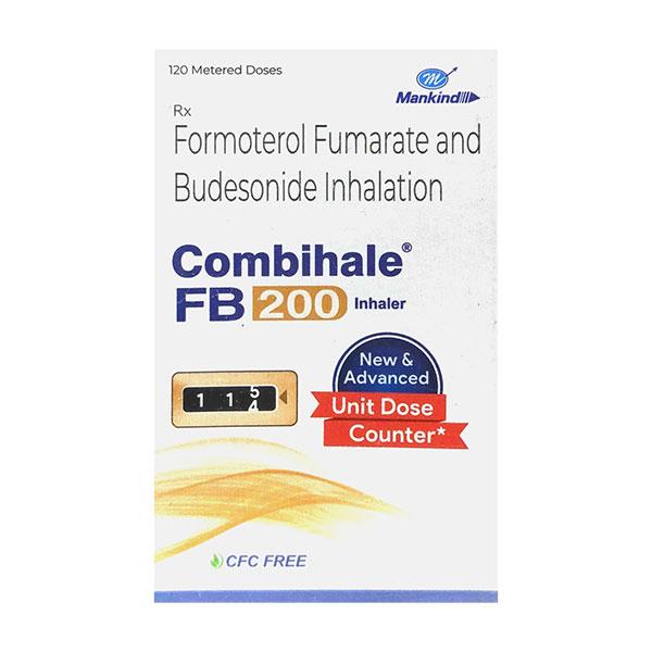 COMBIHALE FB 200 CFC FREE WITH NEW & ADVANCED UNIT DOSE COUNTER 120md ...