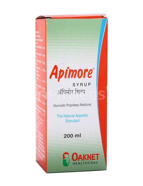 Apimore Syrup 200ml Price, Uses, Side effects, Substitutes | Netmeds