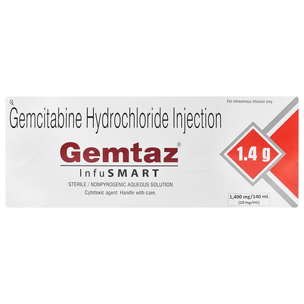 gemtaz infusmart 1.4gm injection 140ml