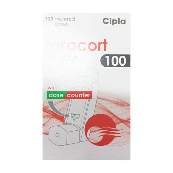 Foracort 100 with dose counter Inhaler 120Md Price, Uses, Side effects ...