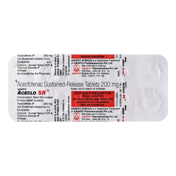 aceclo sr tablet