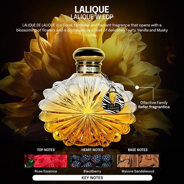 Buy Lalique Soleil Vibrant Eau De Parfum 50 ml Online at