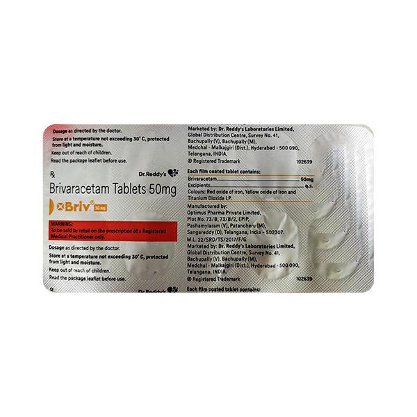 BRIV+ 50 Tablet 10's Price, Uses, Side effects, Substitutes | Netmeds