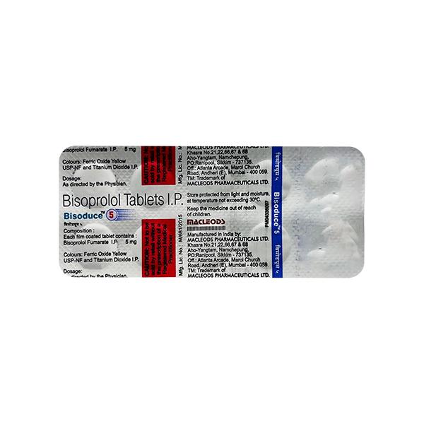 Bisoduce 5 Tablet 10's Price, Uses, Side effects | Netmeds