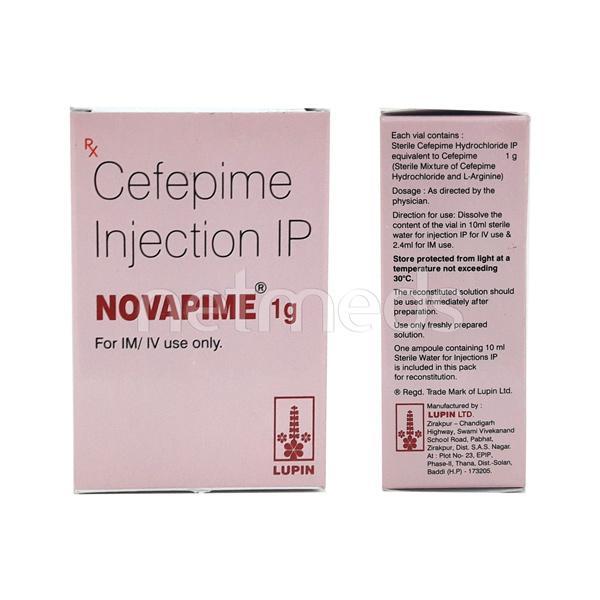 Buy Cefepime 1gm Injection 1's Online - Price, Uses & Side Effects ...