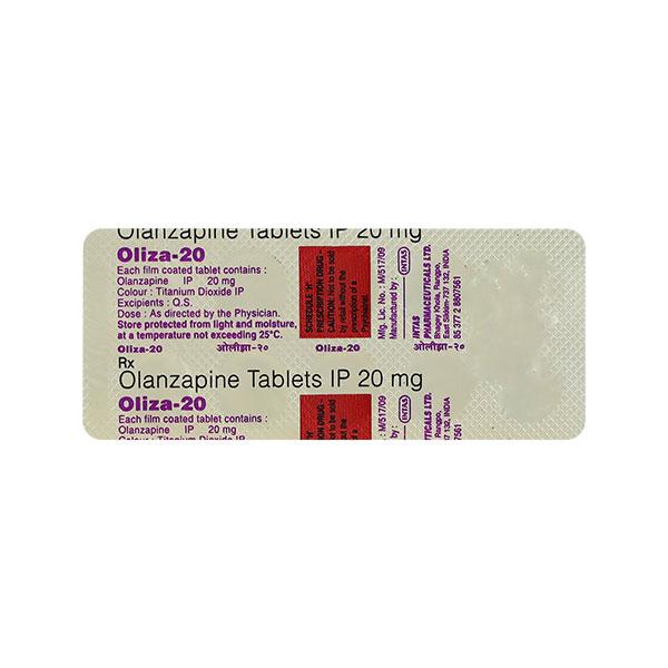 oliza 20mg tablet