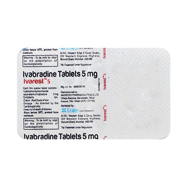 IVAREST 5mg Tablet 10's Price, Uses, Side effects, Substitutes | Netmeds