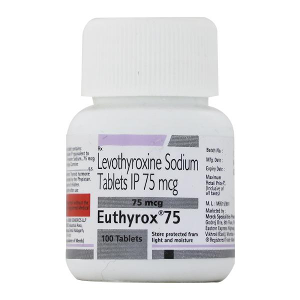 euthyrox 75mcg tablet