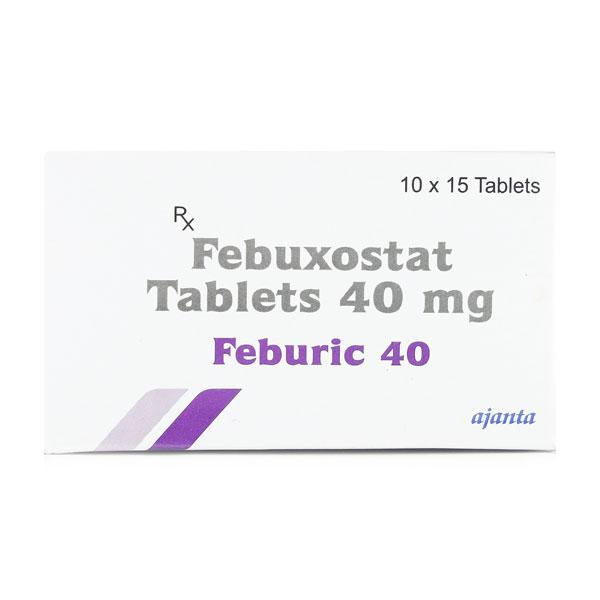 FEBURIC 40mg Tablet 15's Price, Uses, Side effects, Substitutes | Netmeds