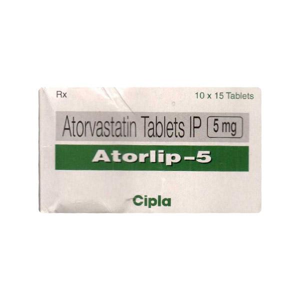 ATORLIP 5mg Tablet 15's Price, Uses, Side effects, Substitutes | Netmeds