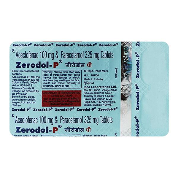 zerodol p tablet