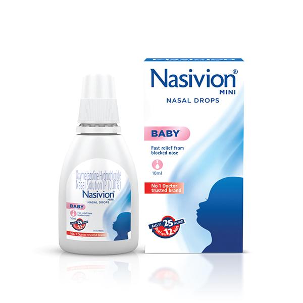 Nasivion S Saline Drops Baby Stuffy Nose Nasivion Paediatric Nasal