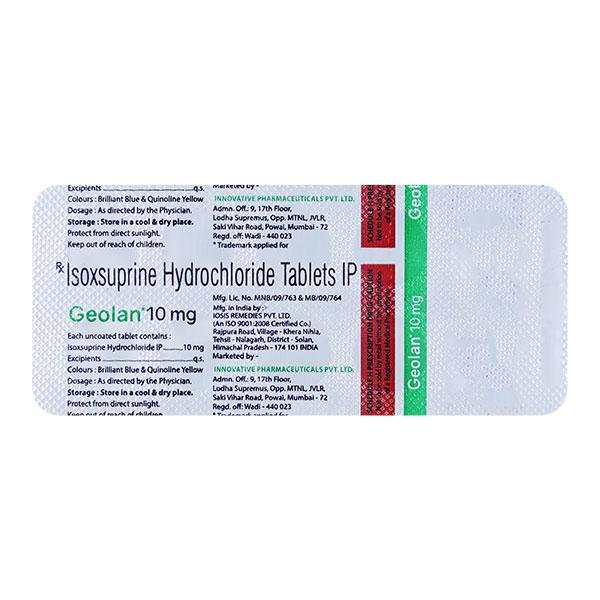 geolan 10mg tablet