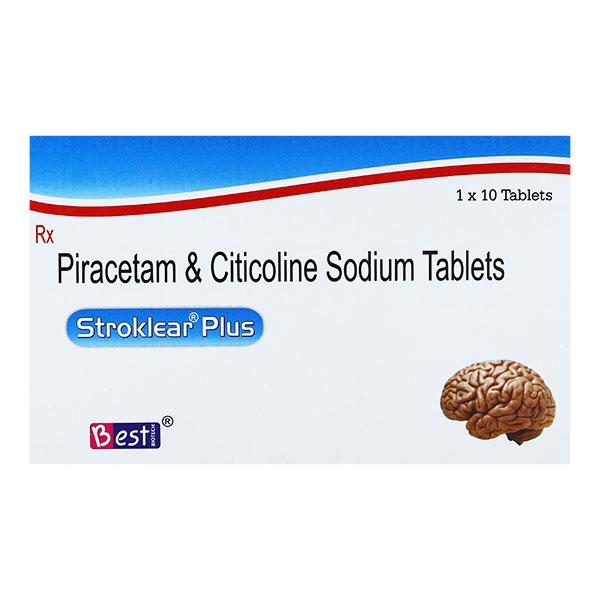 STROKLEAR PLUS Tablet 10's : Price, Uses, Side Effects | Netmeds