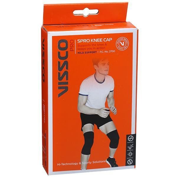 Buy Vissco Pro Spro Knee Cap Plus (L) (2700) Online at Discounted Price ...