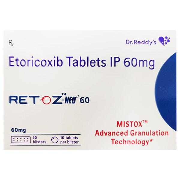 Buy RETOZ NEO 60 Tablet 10's Online at Upto 25% OFF | Netmeds