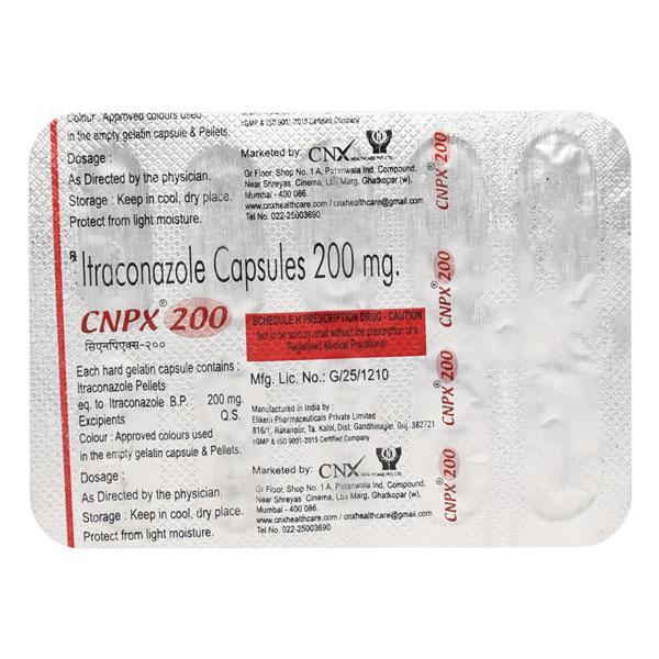 CNPX 200mg Capsule 10's Price, Uses, Side effects, Substitutes | Netmeds