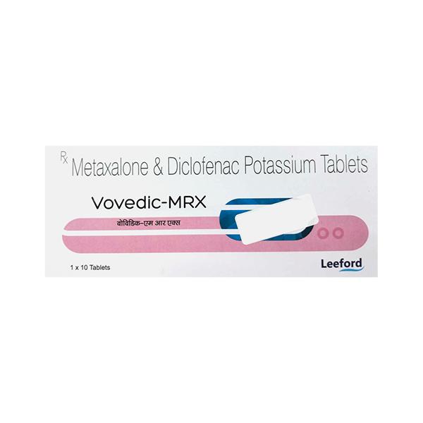 Vovedic Mrx Tablet 10's Price, Uses, Side effects | Netmeds