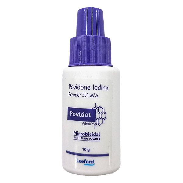 Povidot Sprinkling Powder 10gm Price, Uses, Side effects | Netmeds