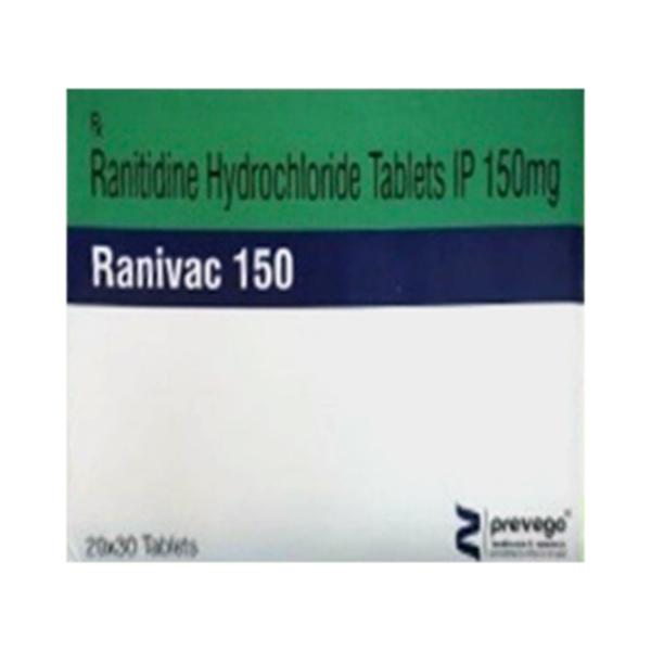 RANIVAC 150 Tablet 30's Price, Uses, Side effects, Substitutes | Netmeds