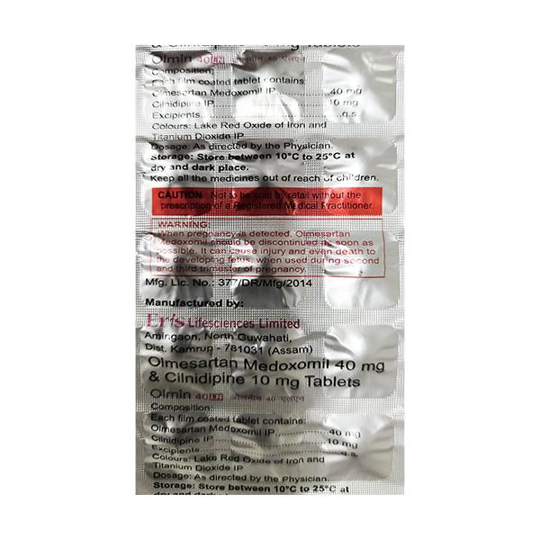 olmin 40 ln tablet