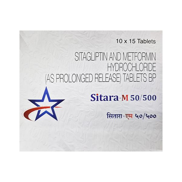 SITARA M 50/500 Tablet 15's