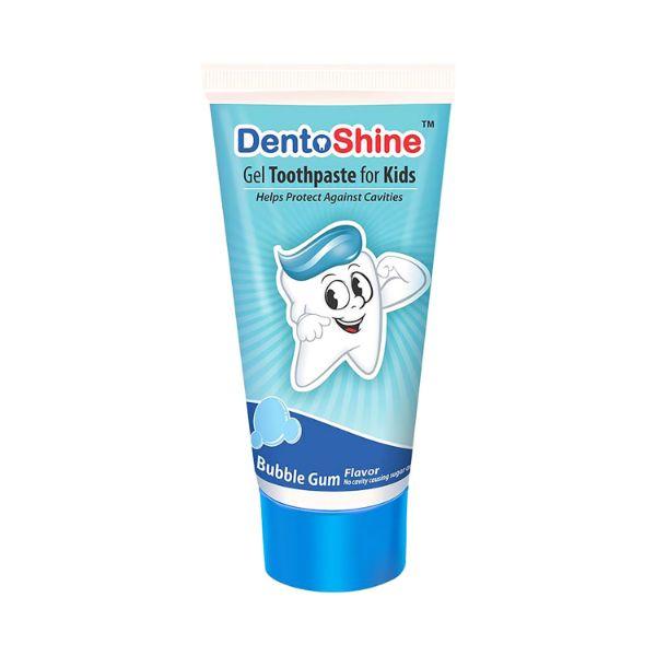 Buy Dentoshine Bubble Gum Flavour Gel Toothpaste 80 gm Online at Best ...