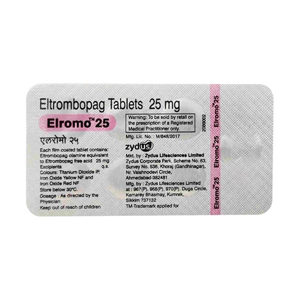 elromo 25 tablet