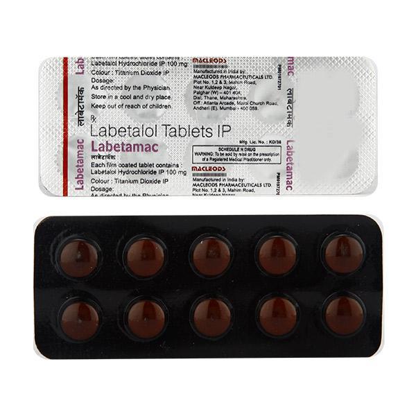 Labetamac 100mg Tablet 10'S : Price, Uses, Side Effects | Netmeds