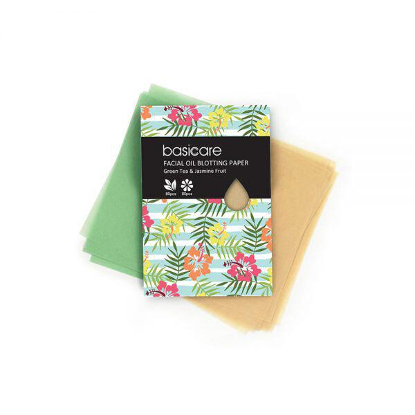Buy Basicare Facial Oil Blotting Paper,+Sheet,Grape Fruit/Green Tea ...