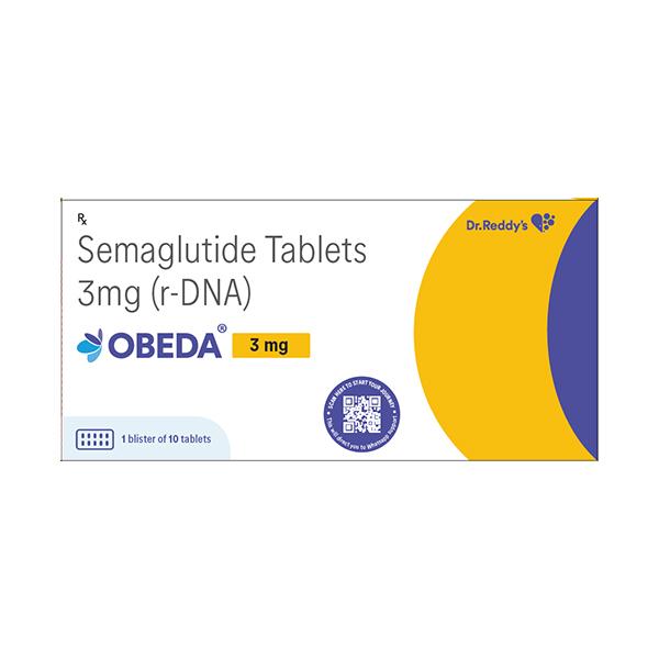 OBEDA 3mg Tablet 10's