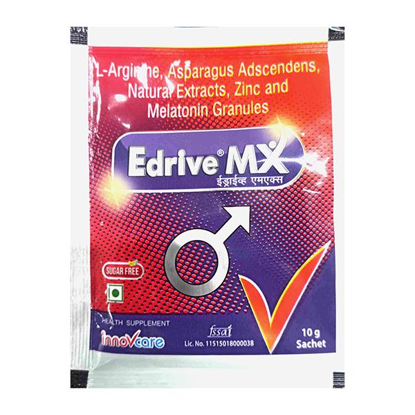 Edrive Mx Sugar Free Sachet 10g Price, Uses, Side effects | Netmeds