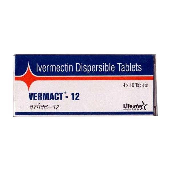 vermact 12 dispersible tablet