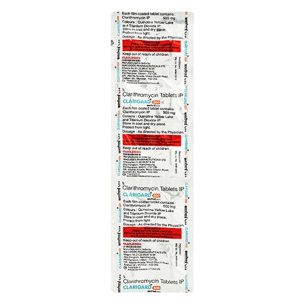clarigard 500mg tablet