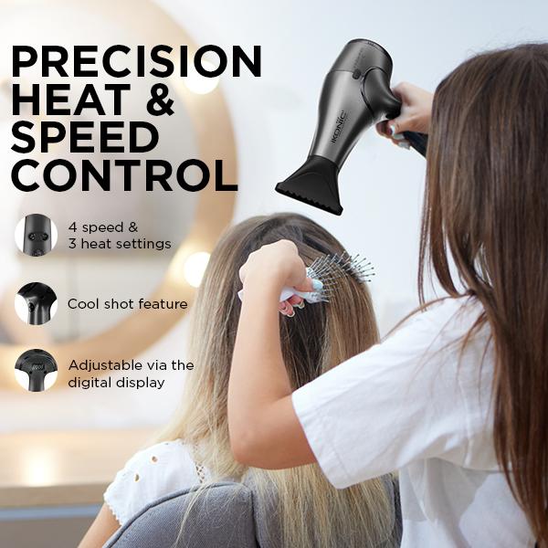Buy Ikonic Professional Finishing Line Hair Dryer-Grey 1's Online