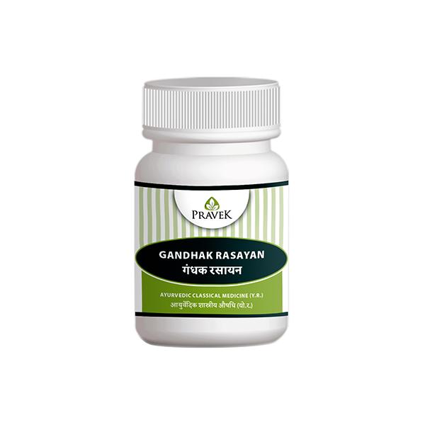 Pravek Gandhak Rasayan (A.F.I/Y.R.) Tablets 40's online at best price ...
