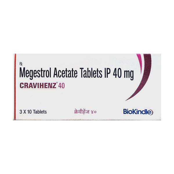 Cravihenz 40mg Tablet