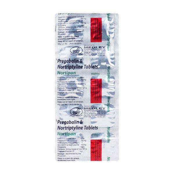 Nortipan Tablet 10'S Price, Uses, Side effects, Substitutes | Netmeds