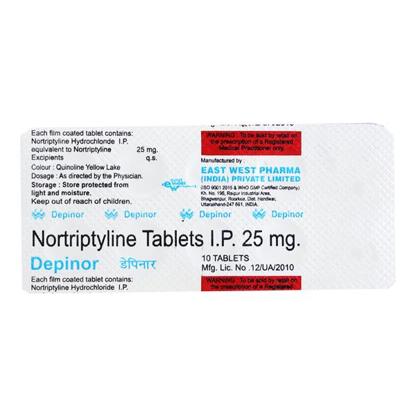 depinor 25mg tablet