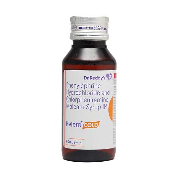 Relent Cold Syrup 60ml Price, Uses, Side effects, Substitutes | Netmeds