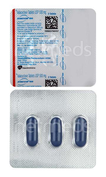 Zimivir 500mg Tablet 3'S Price, Uses, Side effects, Substitutes | Netmeds