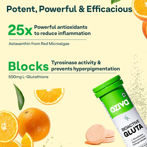 oziva bioactive glutathione Melatonin 10 mg main image 0