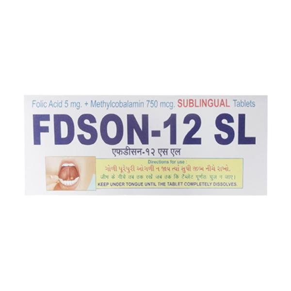 Fdson 12 SL Tablet 10'S Price, Uses, Side effects, Substitutes | Netmeds