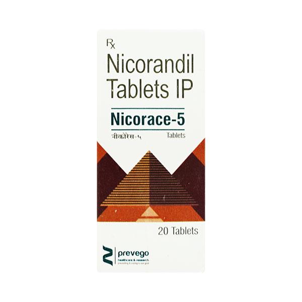 Buy NICORACE 5 Tablet 20's Online at Upto 25% OFF | Netmeds